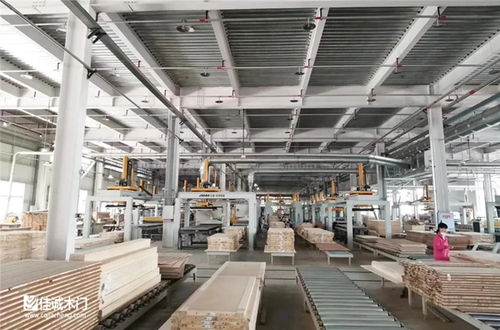 佳誠鈺景木門 新型uv生產線和重砂機 打造更高產品質量